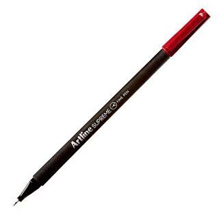 Artline Supreme Fine Keçe Uçlu Kalem Uç:0,4mm Koyu Kırmızı Lv-a-epfs-200 D.red
