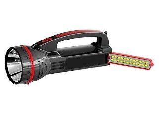 Panther Pt-7758 Usb Şarjlı Spot Fener 2w Led+24 Smd Led Açılır Kapanır Kapaklı