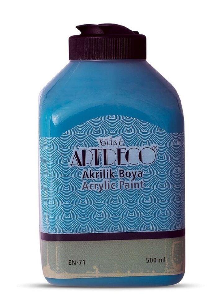 Artdeco Akrilik Boya 500ml Kelebek Mavi 3044 Lv-y-070l-3044