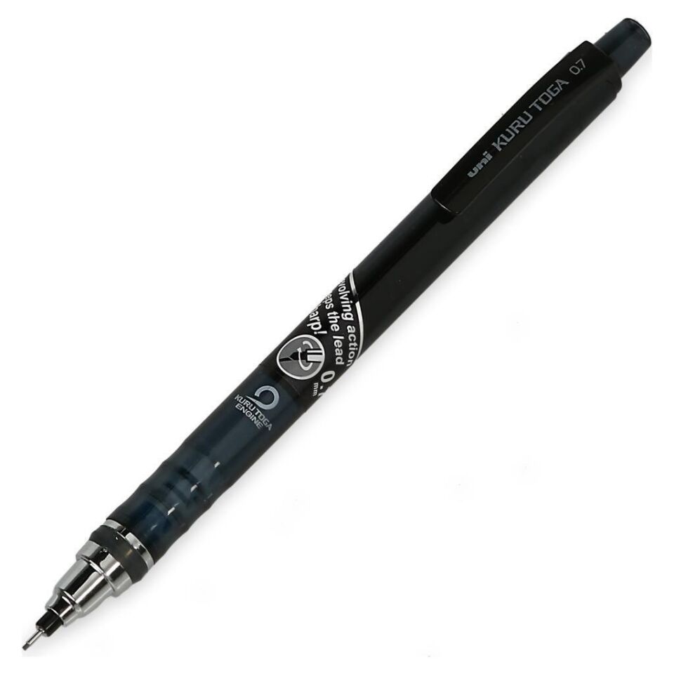 Uniball Kuru Toga T 0.7 Versatil Kalem Siyah M7-450t