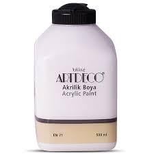 Artdeco Akrilik Boya 500ml Beyaz Porselen 3623 Lv-y-070l-3623