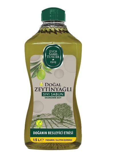 Eyüp Sabri Tuncer 1,5lt Doğal Zeytin Yağlı Sıvı Sabun