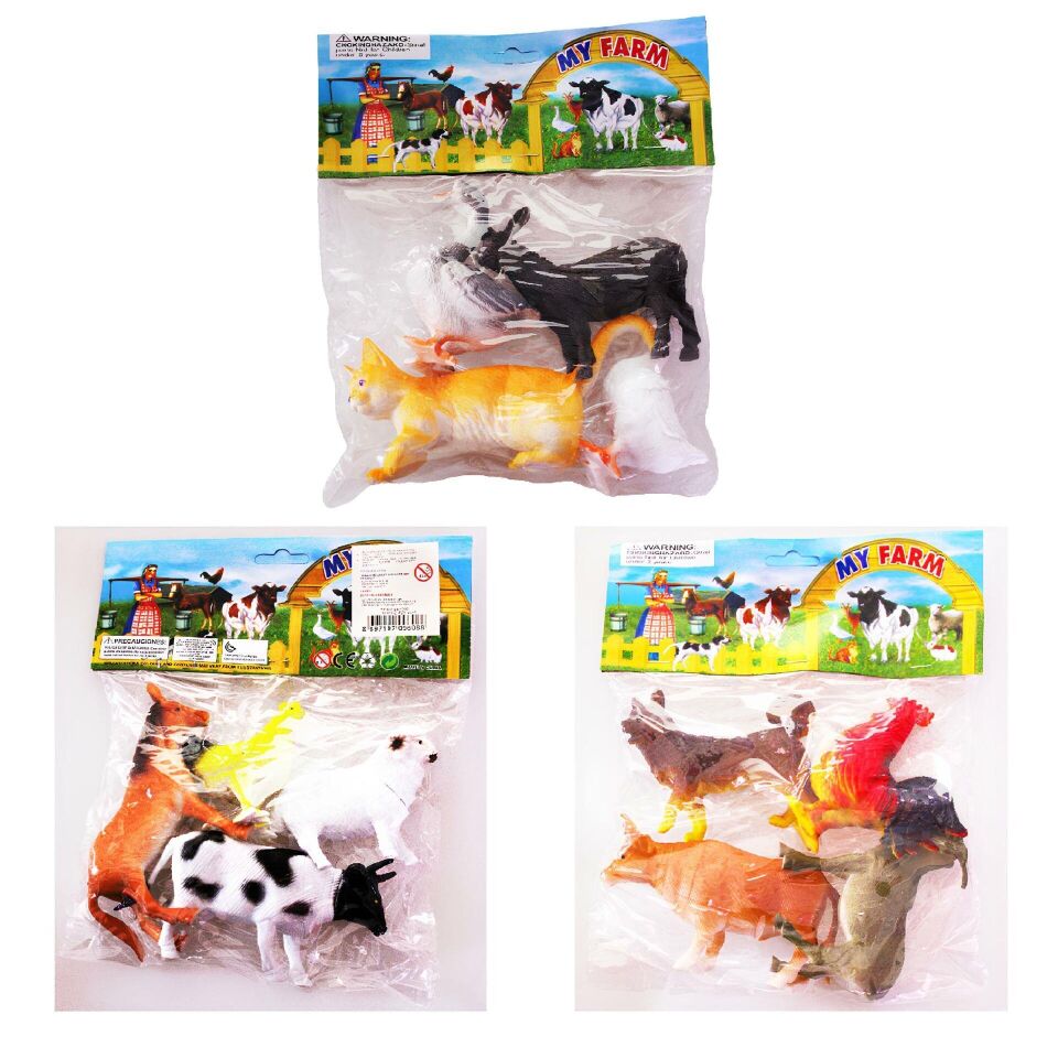 Kızılkaya Vahşi Hayvan Seti Pvc De Sp-3134