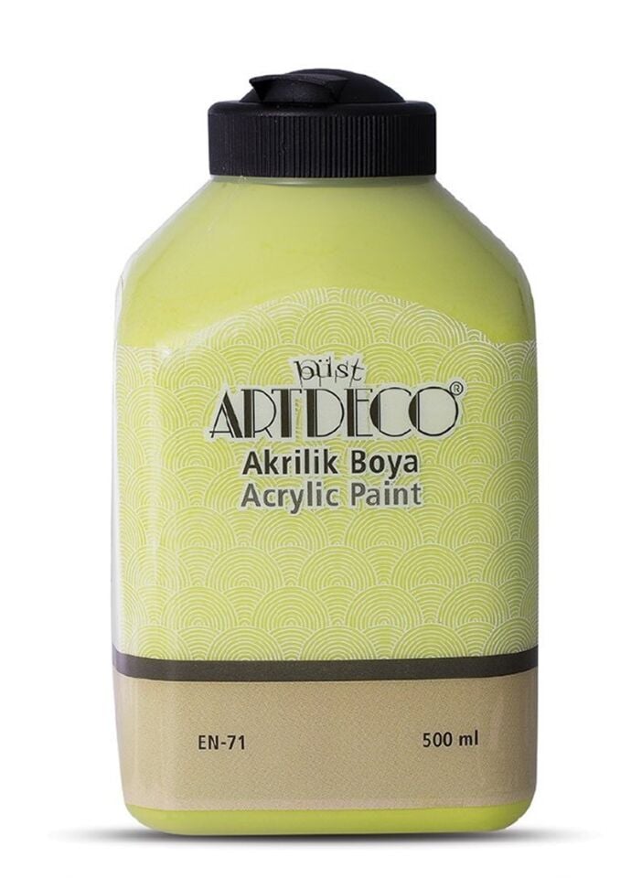 Artdeco Akrilik Boya 500ml Fıstık Yeşili 3659 Lv-y-070l-3659