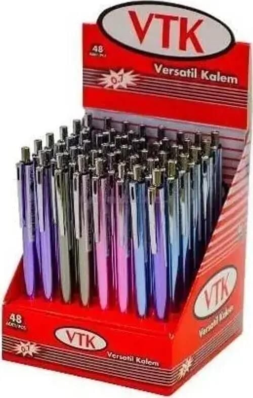 Vtk Versatil Kalem Metal 0,7 Mm Asorti Mor Ver-02/1