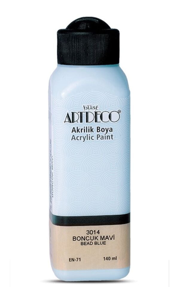 Artdeco Akrilik Boya 140ml Boncuk Mavi 3014 Lv-y-070r-3014