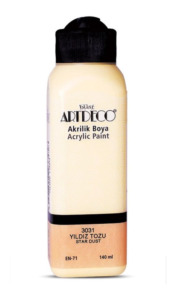 Artdeco Akrilik Boya 140ml Yıldız Tozu 3031 Lv-y-070r-3031