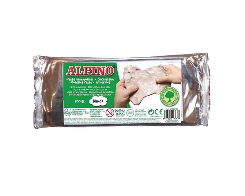 Alpino Şekillendirme Kili 500 Gr Beyaz Dp-000104