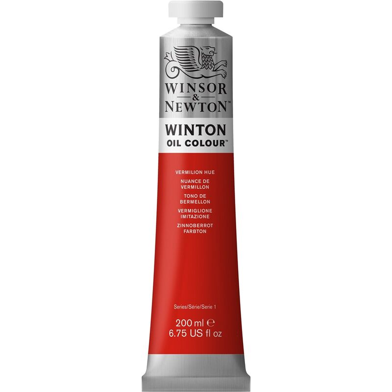 Winsor & Newton Winton Yağlı Boya 200ml Vermilion Hue 682 (42) Lv-wn-1437682