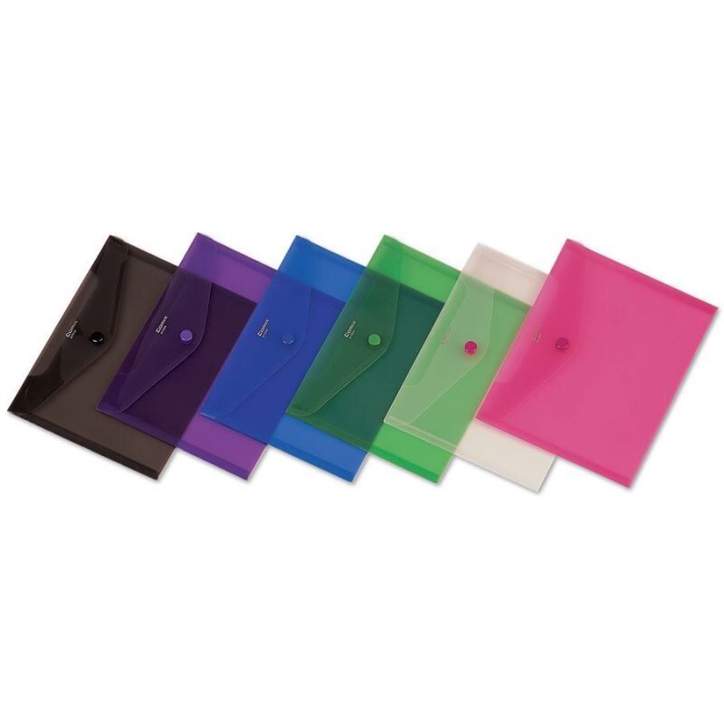 Comix A5 Çıtçıtlı Şeffaf Dosya A1854 Bıc190