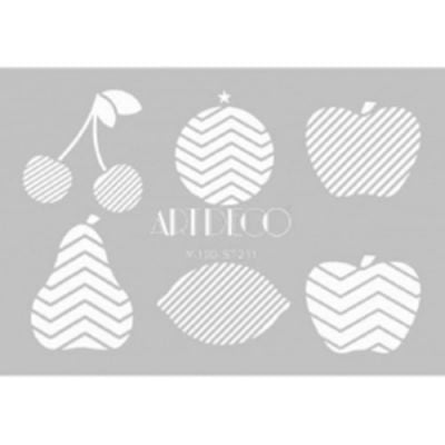 Artdeco Stencil A4 Meyveler 211 Lv-y-100-st211