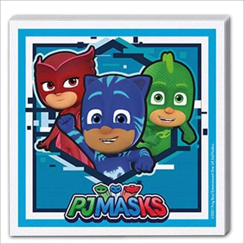 Balonevi..pj Masks Peçete 33x33 Cm (20 Ad)