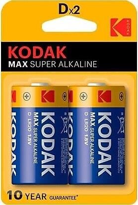 Kodak Pil Büyük D 2'li Max Alkalinli 30952843