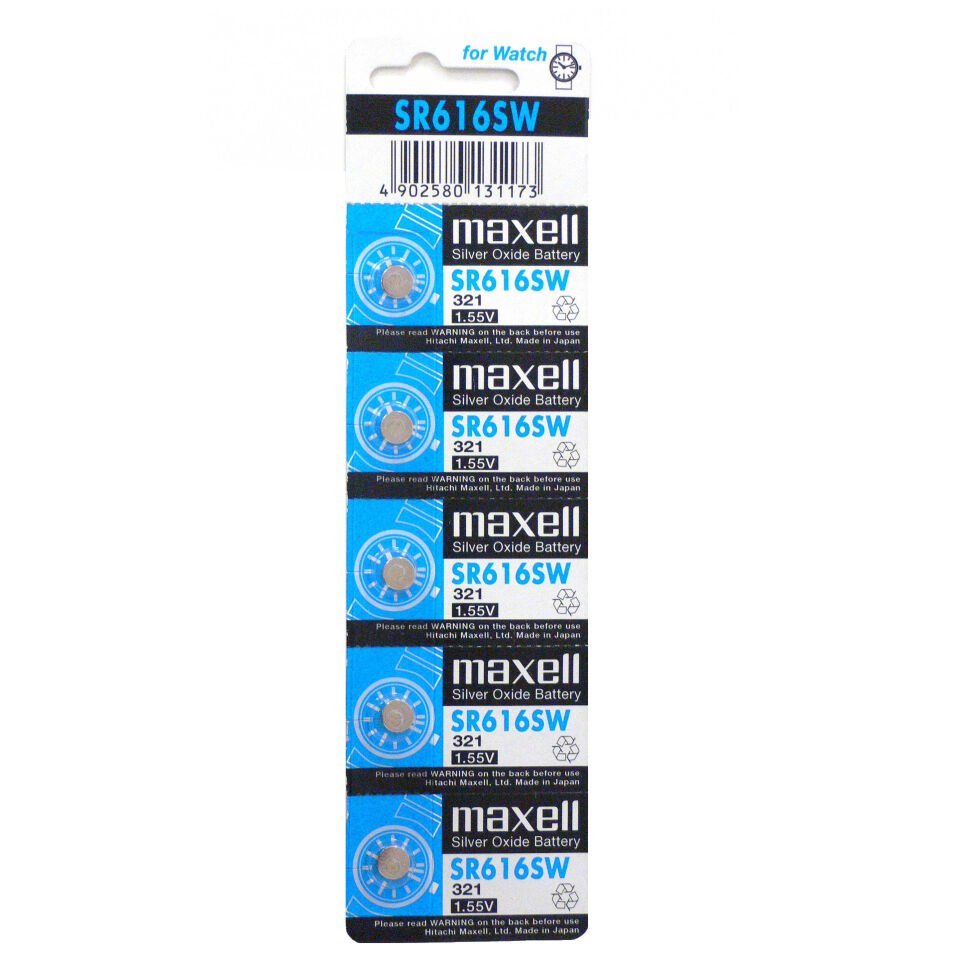 Maxell Sr-616sw-321 10lu Paket Pil