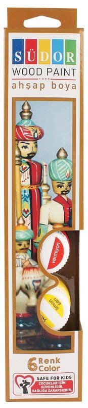 Südor Ahşap Boya Set 6x20 Ml Sd123
