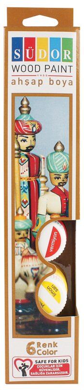 Südor Ahşap Boya Set 6x20 Ml Sd123