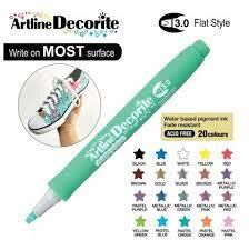 Artline Decorite Chisel Type Kesik Uçlu Marker P. Green Lv-a-edf-3 P. Green