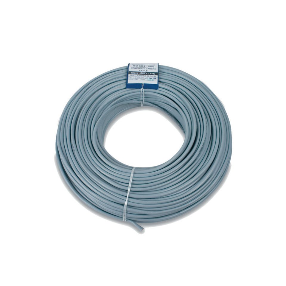 Spy Cctv Eco 4+1 2x0,34 + 2x0,14 250 Mt Rulo