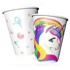 Balonevi.rainbow Unicorn Kağıt Bardak 220/240cc (8 Ad)