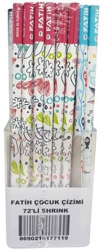 Fatih Kurşun Kalem Desenli Çocuk Çizimi Fa-17710