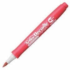 Artline Decorite Brush Marker Esnek Uçlu Fırça Kalem M. Red Lv-a-edfm-f M. Red