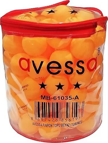 Avessa Masa Tenisi Pinpon Topu 100'lü Turuncu Mb-61035-a