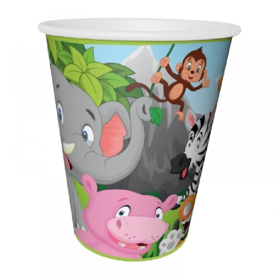 Balonevi.safari Kağıt Bardak 220/240cc (8 Ad)