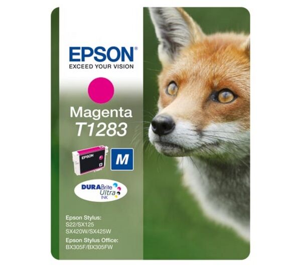 Epson Bx305 Sx125-425 Magenta Kırmızı Mürekkep Kartuş T12834022