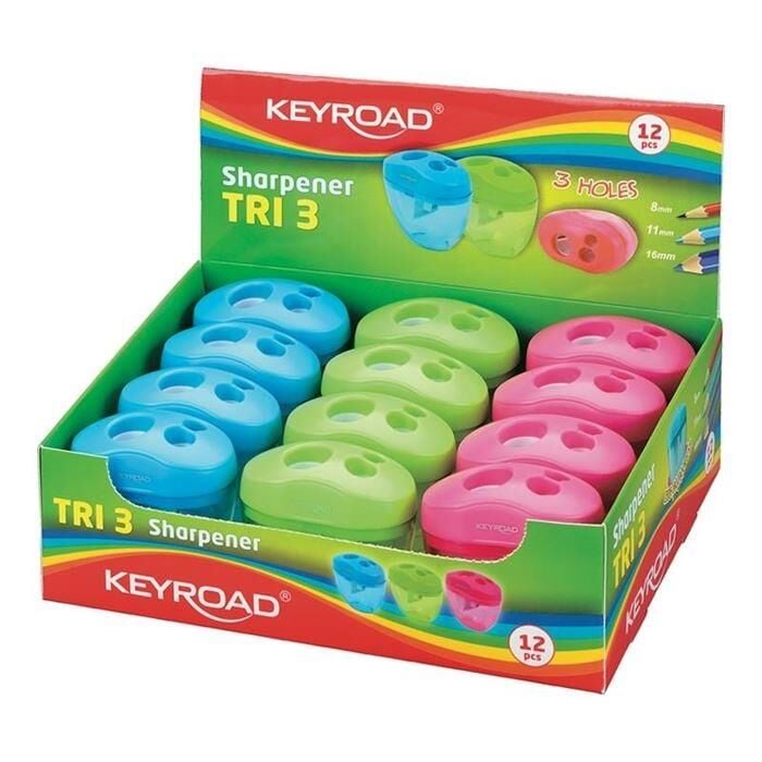 Keyroad Kalemtraş 3'lü Hazneli Kr971431