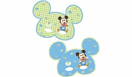 Balonevi.dısney Baby Mıckey Maske (6 Ad)