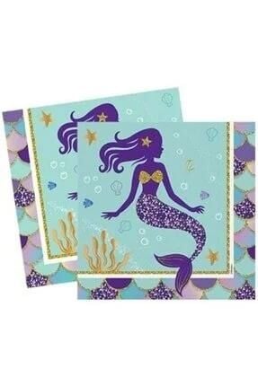 Balonevi.pırıltılı Deniz Kızı 33x33 Cm (20 Ad)