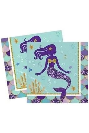 Balonevi.pırıltılı Deniz Kızı 33x33 Cm (20 Ad)