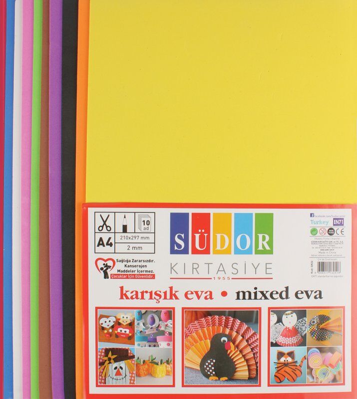 Südor Eva 20x30 Cm 10'lu Karışık Sk02