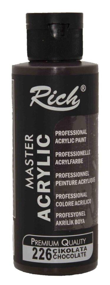 Rich Master Akrilik Boya 120 Cc Çikolata Akr-120-226