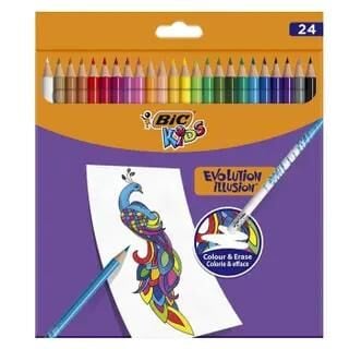 Bic Kuruboya 24'lü Silinebilir Karton Kutu 987869