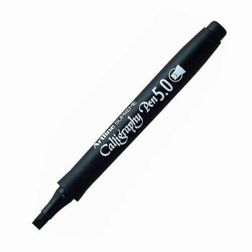 Artline Supreme Calligraphy Pen 5.0 Kaligrafi Kalemi Uç:5,0mm Siyah Lv-a-epf-245 Black