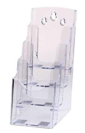 Serve Brosur Stant Seffaf (4 Katlı-1-3 A4) Sv8250 Sv-8250