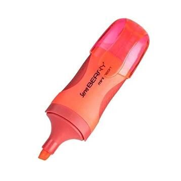 Serve Fosforlu Kalem Berry Mini Neon Kırmızı P200401