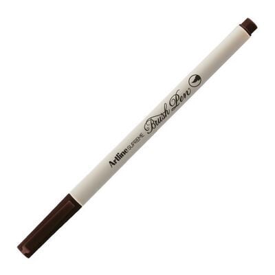 Artline Supreme Brush Uçlu Kalem Koyu Kahve Lv-a-epfs-f D.brown