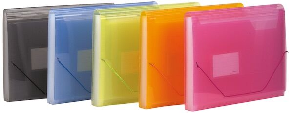 Kraf Körüklü Dosya 13 Cep Lastikli Mavi F4302