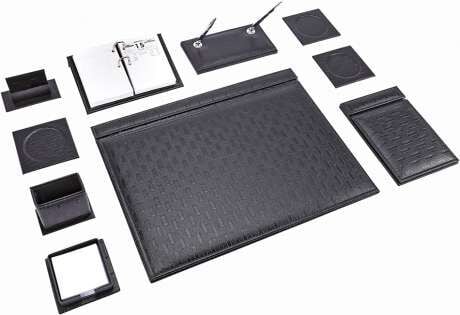 Brons Sümen Takımı (9) Parça Hasır Siyah Br-0971