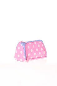 Kaukko Colorful 2 Colors Plump Kalem Çantası (dots) K2434