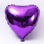 Nedi Folyo Balon 18'' İç Boş Kalp Mor B0194pu