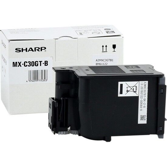 Sharp Mx-c30gt-b Black Siyah Orjinal Fotokopi Toneri Mx-c250-c300w-c301-303-304