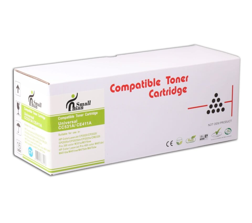 Ofispc Hp Cc531a-ce411a-cf381a 2.8k Mavi Üniversal Muadil Toner