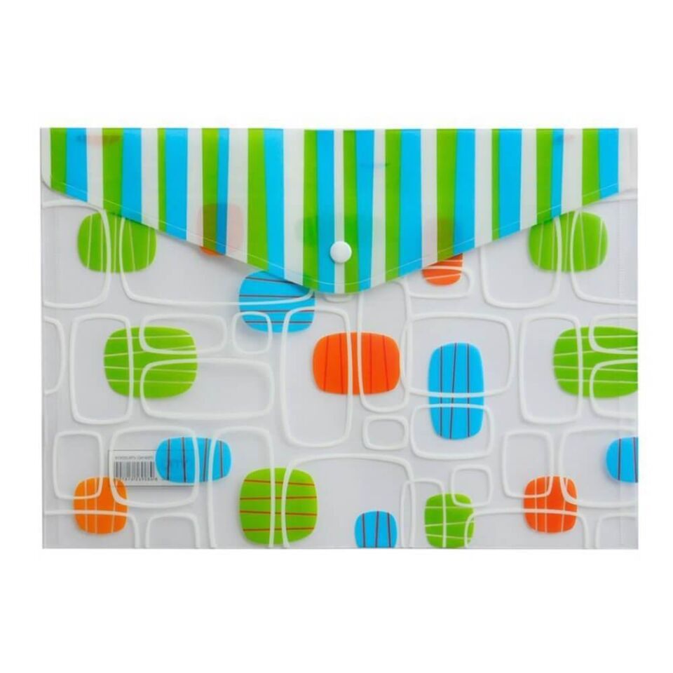 Vtk A4 Çıtçıtlı Dosya Desenli Dos-19