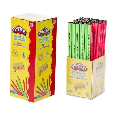 Play-doh Kurşun Kalem Neon Üçgen Play-kk011