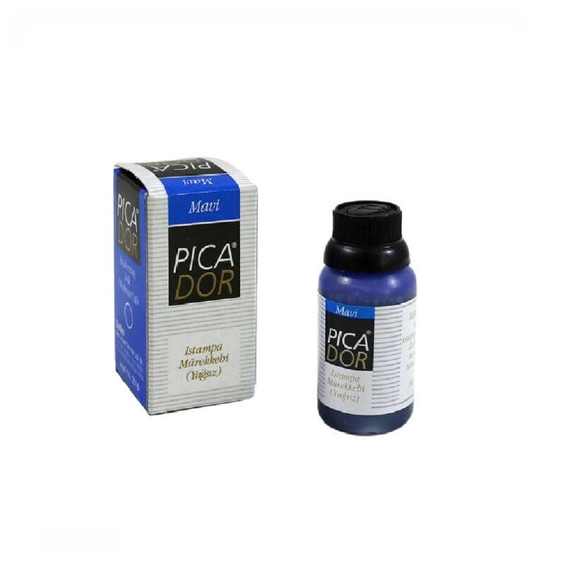 Picador Istampa Mürekkebi 30 Ml Mavi Ke002