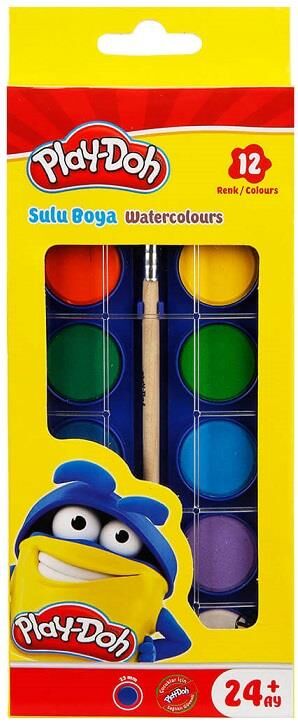 Play-doh Sulu Boya 12'li 23 Mm Küçük Play-su002