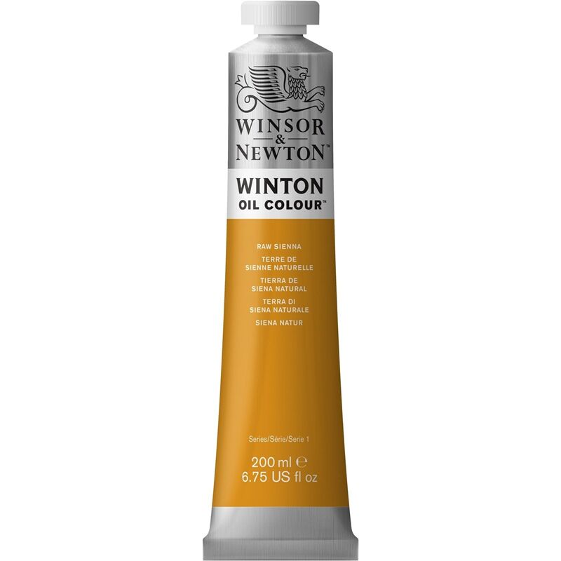 Winsor & Newton Winton Yağlı Boya 200ml Raw Sienna 552 (34) Lv-wn-1437552